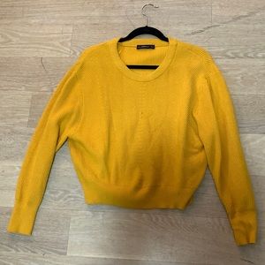 Mustard yellow Zara sweater